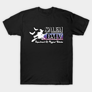 Salem DMV Department Of Magical Vehicles T-Shirt